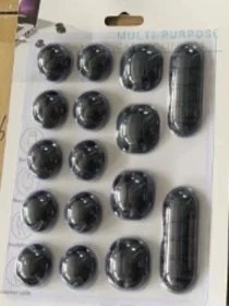 Yapışkanlı Kablo Sabitleyici Düzenleyici 16'lı Paket ürün görseli 1