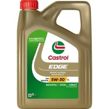 Castrol Edge 5W-30 LL 4 lt Motor Yağı - 2025 ürün görseli 1