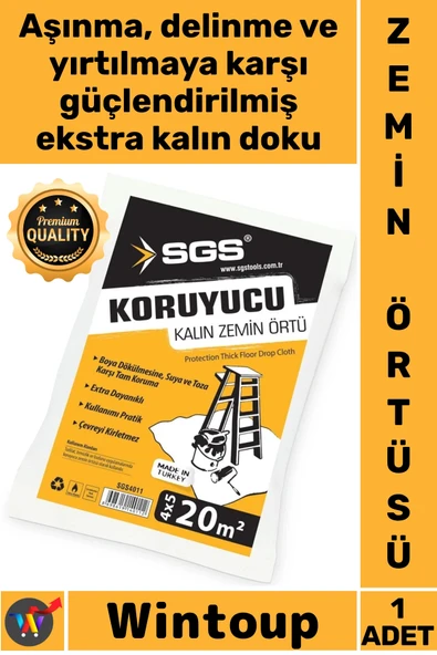 #Örtü Dayanıklı Su Geçirmez UV Korumalı Bahçe Peyzaj Eko Branda 20 Metre Kare Şık Kalın Zemin Örtüsü ürün görseli 1