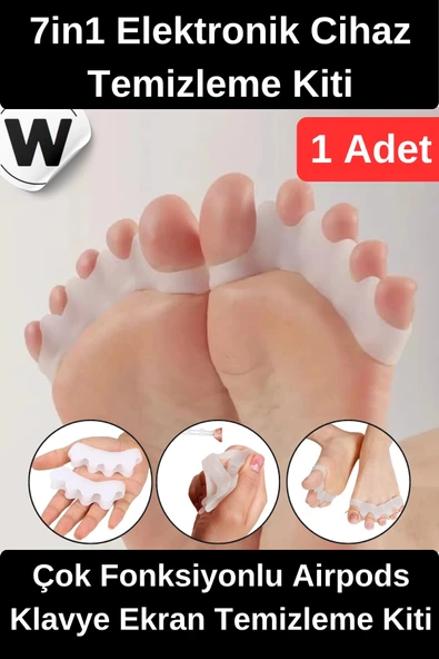 #Parmak Ayırıcı Silikon Hallux Valgus Gece Ateli Ortopedik Ayak Parmak Ayırıcı Kemik Düzeltici Makaralı Bunyon Koruyucu ürün görseli 1