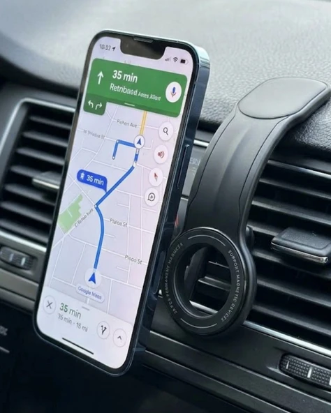 Evrensel Manyetik Araç Telefon Tutucu Yapışkan Tabanlı Telefon Standı ürün görseli 1