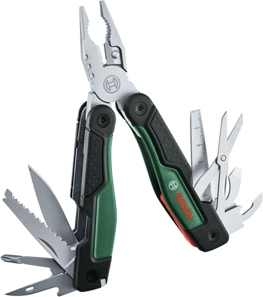 Bosch 16 Fonksiyonlu Çok Amaçlı Pense Çakı El Aleti - 1600A02Z98 ürün görseli 1