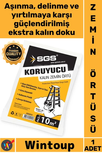 #Örtü Dayanıklı Su Geçirmez UV Korumalı Bahçe Peyzaj Eko Branda 10 Metre Kare Şık Kalın Zemin Örtüsü ürün görseli 1