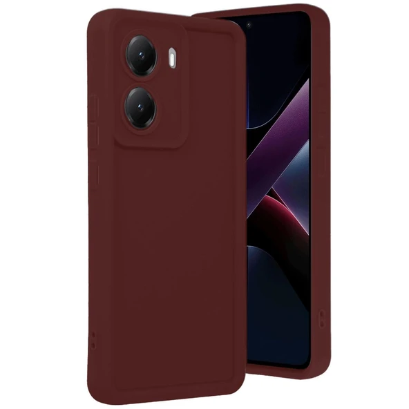 Xiaomi Poco X7 Pro Viera Silikon - Bordo ürün görseli 1