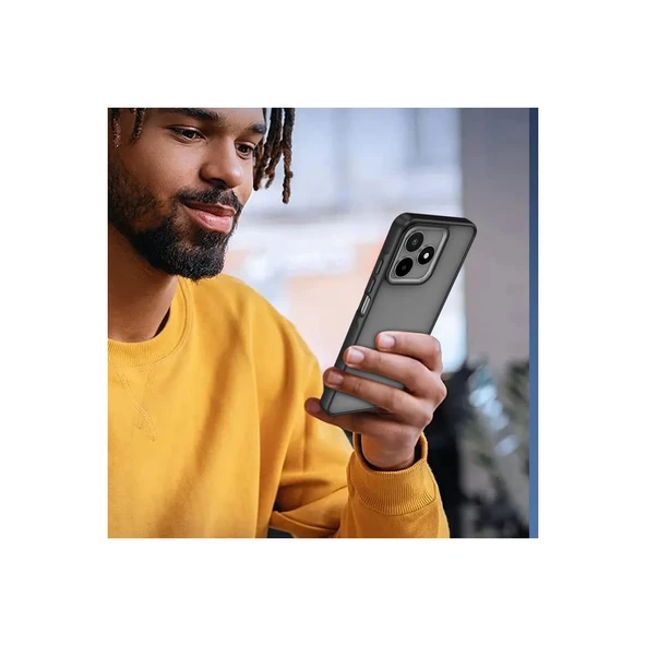 Realme C53 Kılıf Elegant Kapak - Derin Mor - Resim 3