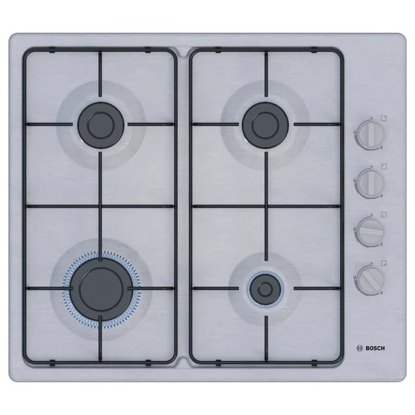 Bosch PBP6C5K80O Serie 2 4 Gözü Gazlı Ankastre Ocak ürün görseli 1