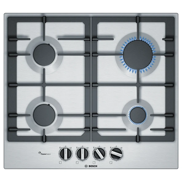 Bosch PCP6A5B90 Serie 6 4 Gözü Gazlı Ankastre Ocak ürün görseli 1