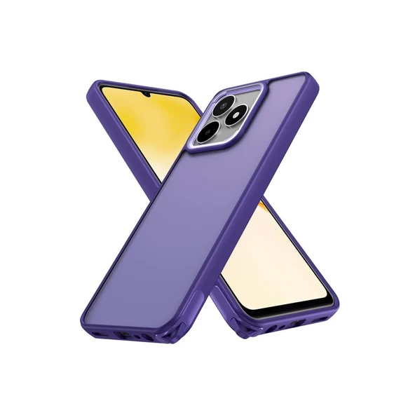 Realme C53 Kılıf Elegant Kapak - Derin Mor ürün görseli 1
