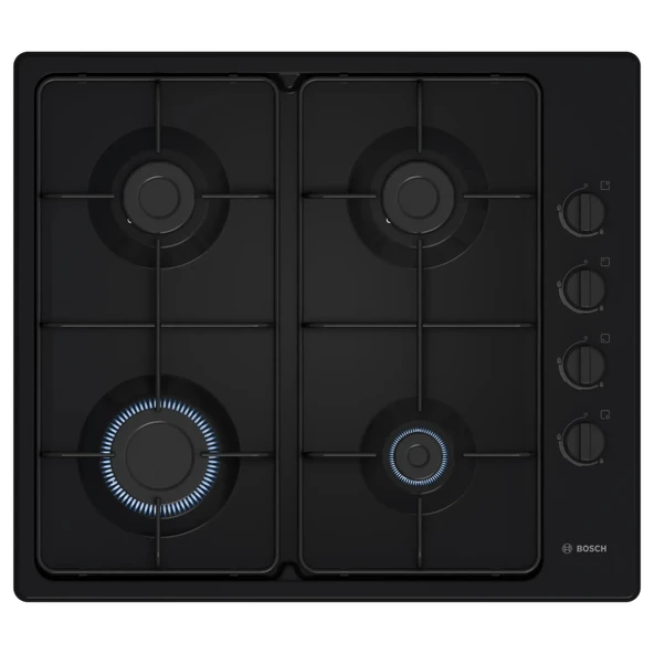 Bosch PBP6C6K80O Serie 2 4 Gözü Gazlı Ankastre Ocak ürün görseli 1