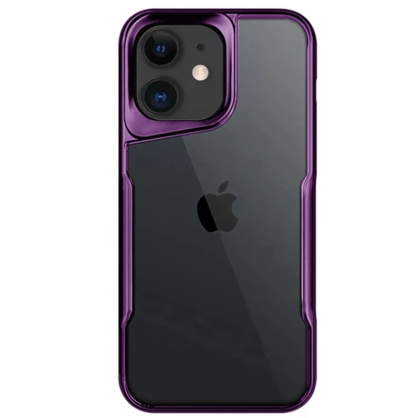 İphone 11 Kılıf Boyi Silikon Kapak - Derin Mor ürün görseli 1
