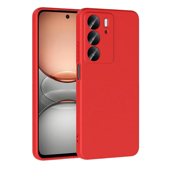 Realme C75 4g First Silikon - Kırmızı ürün görseli 1