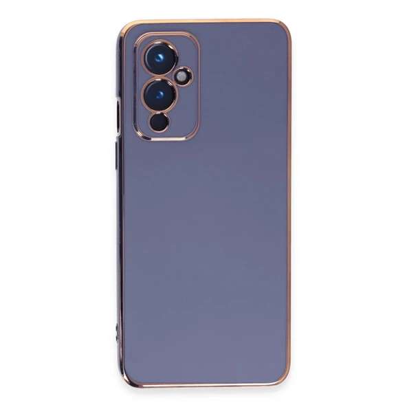 One Plus 9 Kılıf Volet Silikon - Mavi ürün görseli 1