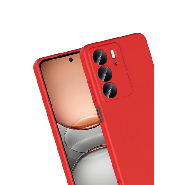 Realme C75 4g First Silikon - Kırmızı - Resim 3