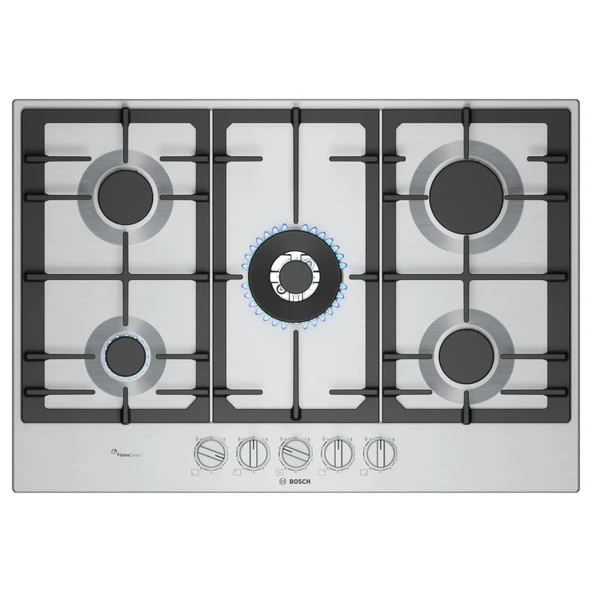 Bosch PCQ7A5I90 Serie 6 5 Gözü Gazlı Ankastre Ocak ürün görseli 1