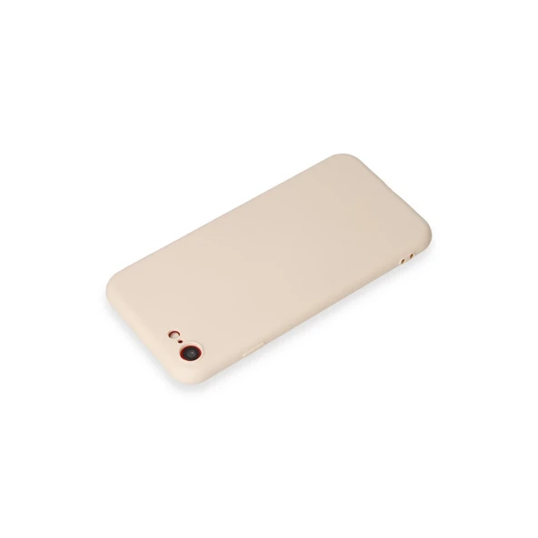 İphone 7 Kılıf First Silikon - Krem - Resim 3