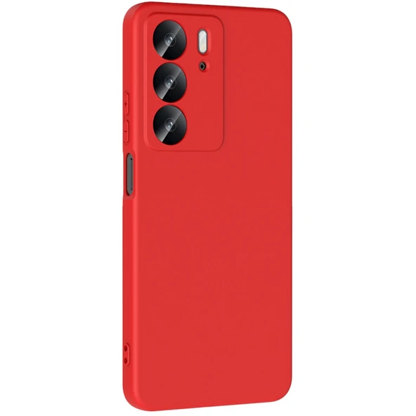 Realme C75 4g First Silikon - Kırmızı - Resim 2