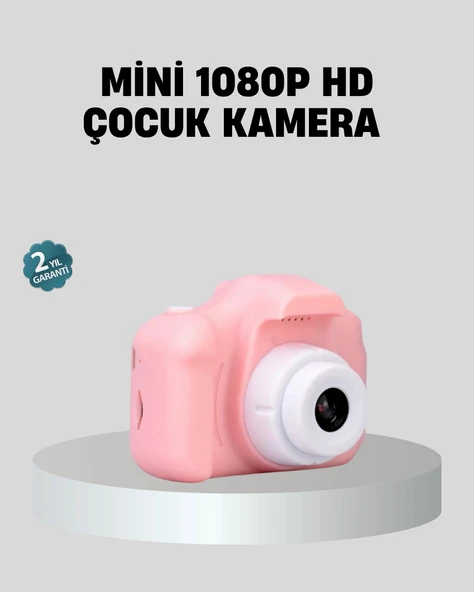 Nevamel Mini Dijital Çocuk Kamerası 8MP HD Ekranlı 1080P Video ve Şarjlı ürün görseli 1