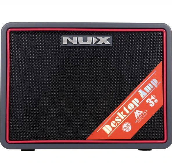 Nux Mighty Lite BT MKII Gri Taşınabilir Elektro Gitar Amfisi ürün görseli 1