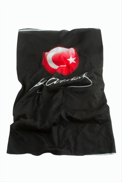 Ay Yıldız Desenli Baff Boyunluk ürün görseli 1