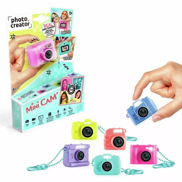 Photo Creator Mini Cam Dijital Fotoğraf Makinesi ürün görseli 1