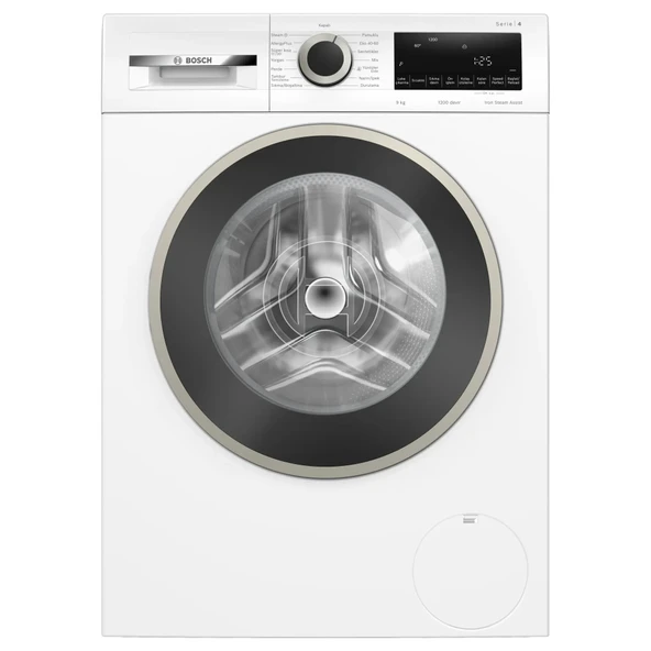 Bosch WGA142Z0TR Serie 4 A Enerji Sınıfı 9.0 Kg 1200 Devir Çamaşır Makinesi ürün görseli 1