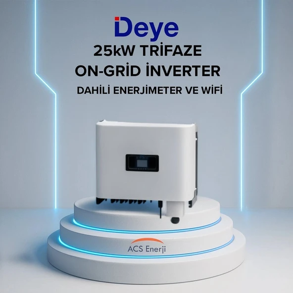 25KW ON-GRİD TRİFAZE İNVERTER ürün görseli 1