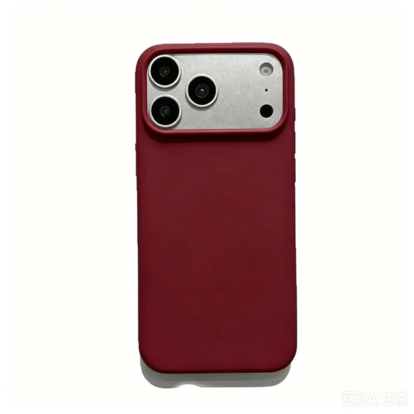 Apple iPhone 17 Pro Max Kılıf Lansman Tasarım İç Yüzeyi Kadife Silikon ürün görseli 1