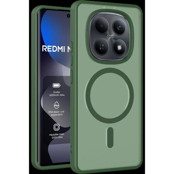 Joko Xiaomi Redmi Note 15 4g Jota Magsafe Kapak - Koyu Yeşil ürün görseli 1