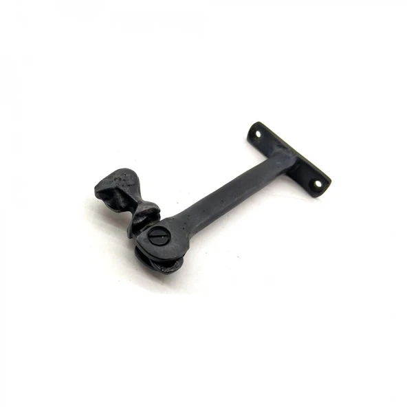 Antika Tarz Dekoratif Pirinç Kafalı Panjur Stoperi - 105x55 Mm, Oksit ürün görseli 1