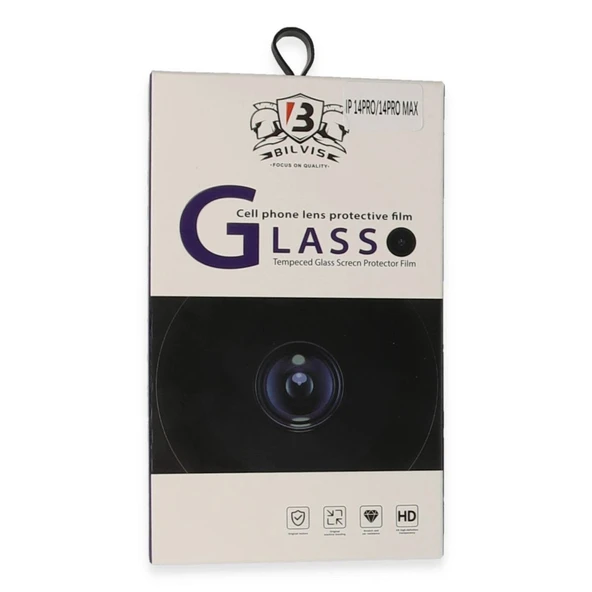 İphone 15 Pro Max Bilvis Titan Kamera Lens - Siyah - Resim 3