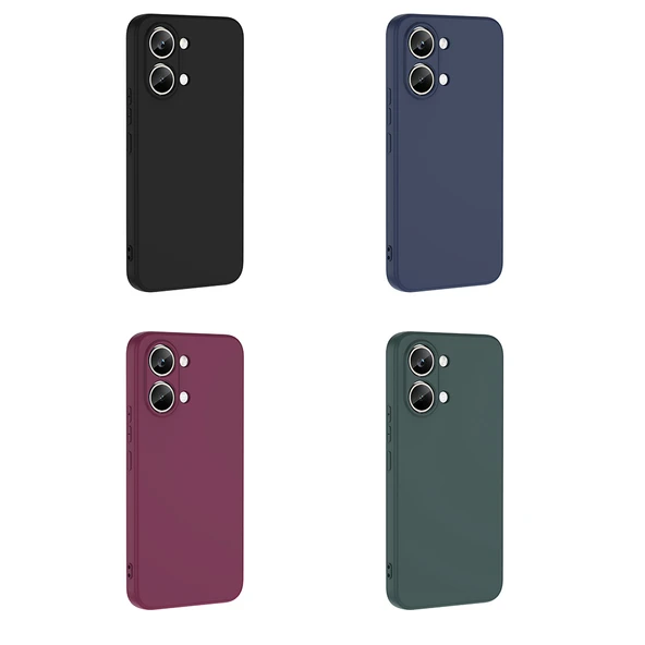 Xiaomi Poco X8 Pro Max Kılıf Lansman Tasarım İç Yüzeyi Kadife Silikon ürün görseli 1