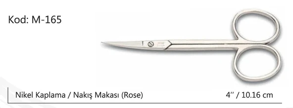 Europe Nakış Makası Süper Kalite No:4 10,16 Cm ürün görseli 1