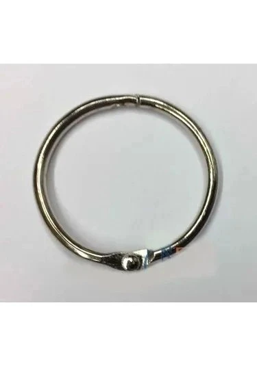 Kilitli Yuvarlak Halka, 2cm - 100 Adet ürün görseli 1