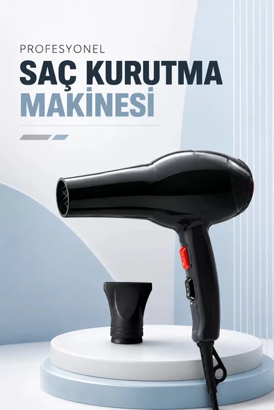 Nevamel® Tüm Saç Tiplerine Uygun İki Kademeli Hız Ayarlı Fön Makinesi ürün görseli 1