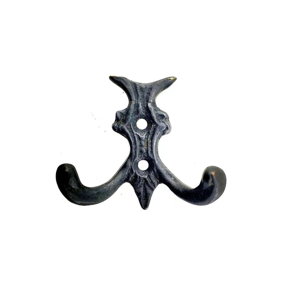 Antika Tarz Dekoratif Pirinç Koç Çiftli Askı - 50x55mm, Oksit ürün görseli 1
