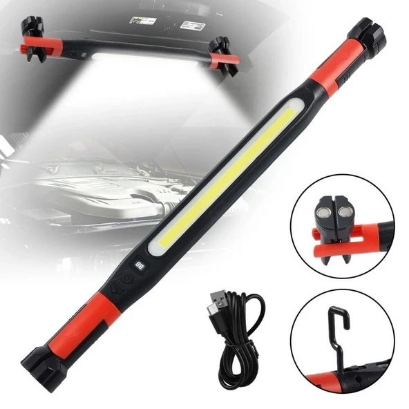 Gs-2080 40w 4000 Lümen Mıknatıslı Şarjlı Led Çalışma Ve Tamir Lambası ürün görseli 1