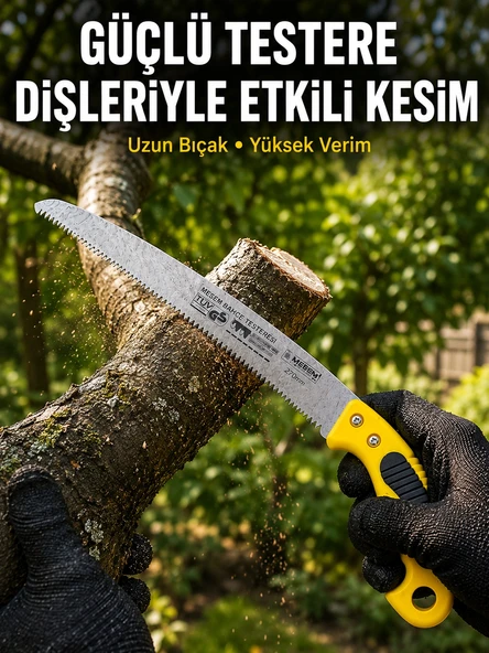 Bahçe Bıçkısı Keskin Çelik Diş Yapısıyla Pratik Kesim ürün görseli 1