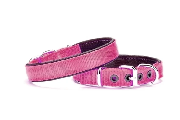 Yumuşak Doku Köpek Boyun Tasması 1,5/35 cm Pembe ürün görseli 1