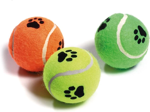 Markapet Köpek Oyuncağı Sert Tenis Topu 6.5 cm ürün görseli 1