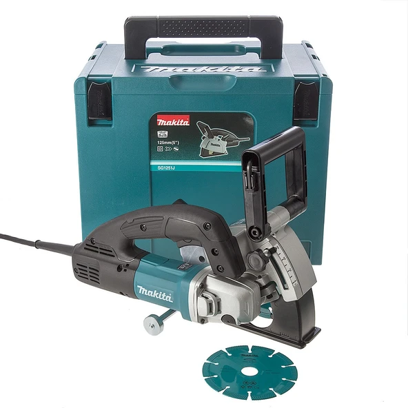 Makita SG1251J 1400 Watt Çift Testereli Kanal Açma Makinası - 125 mm ürün görseli 1