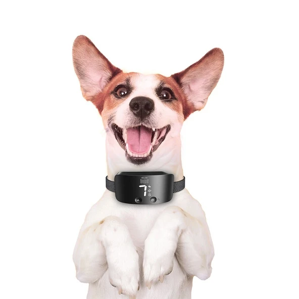 Doggie Havlama Önleyici Eğitim Tasması Ayarlanabilir Siyah ürün görseli 1
