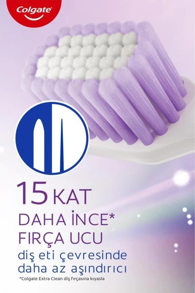 Colgate Gentle Clean 2+1 Diş Fırçası - Resim 3