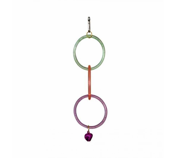 Exovit Olimpik Kuş Oyuncak Halka 4,5 x 14 cm ürün görseli 1