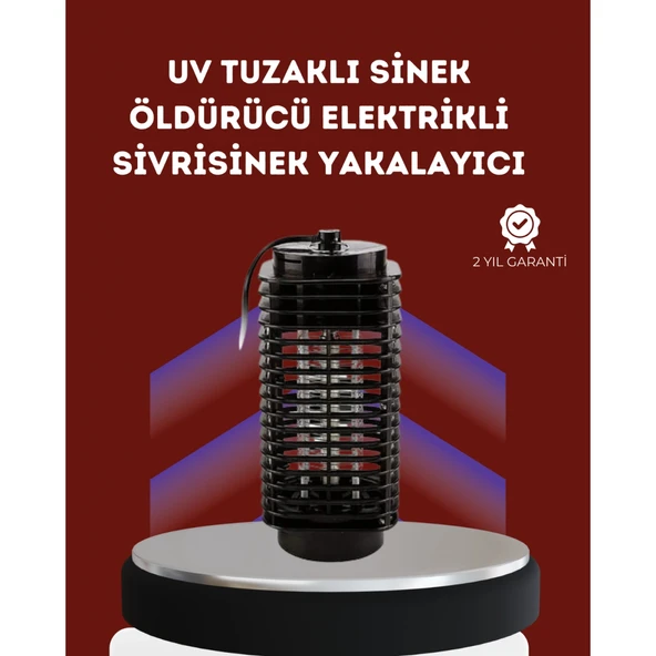 Uzun Ömürlü Elektrikli Sivrisinek Katili – Sessiz Çalışma, Güçlü Performans ürün görseli 1