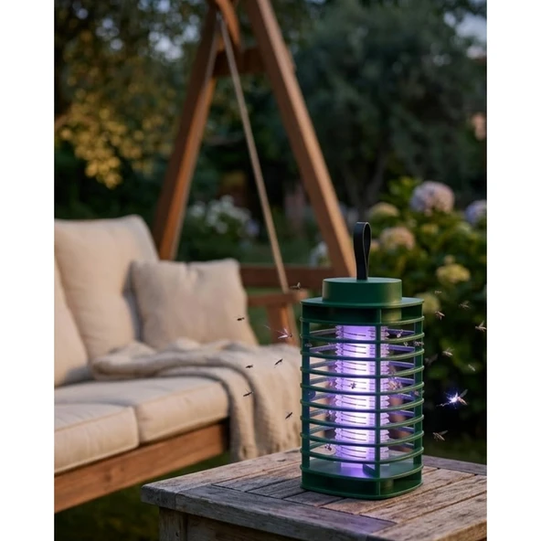 Elektrikli Sinek Öldürücü Lamba UV LED Teknolojili Sessiz ve Etkili ürün görseli 1
