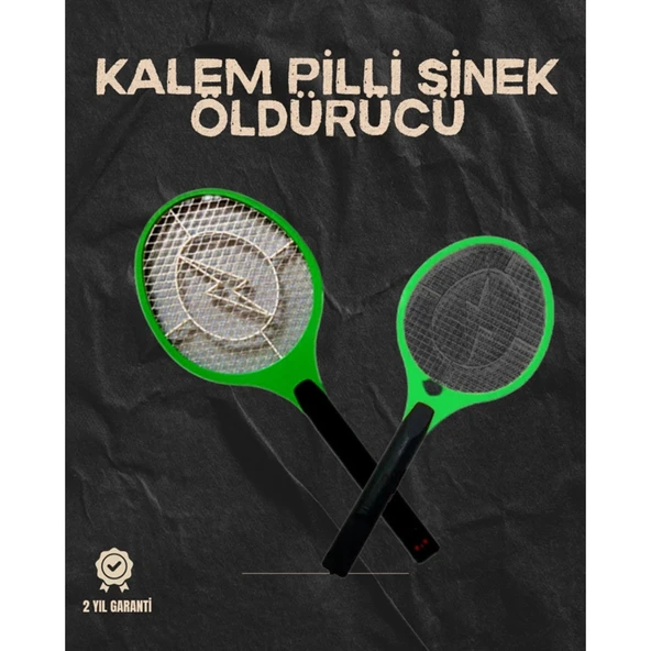 Hafif ve Ergonomik Elektronik Böcek Öldürücü – Güvenlik Koruması ile Pil Kontrollü ürün görseli 1