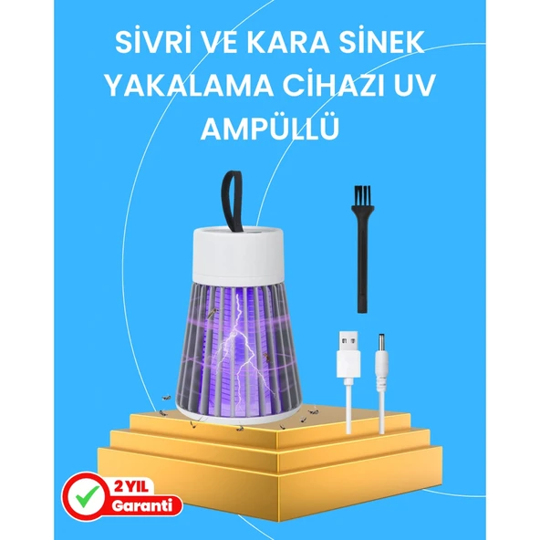 Çocuk ve Evcil Hayvan Dostu Sivrisinek Yakalama Lambası ürün görseli 1