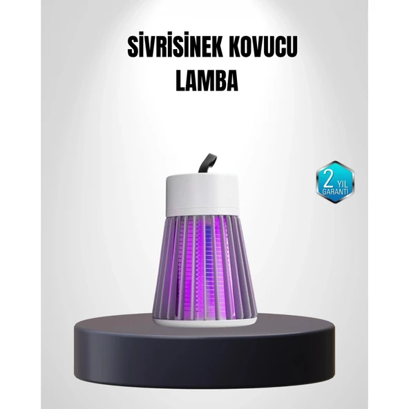 2000 mAh Şarjlı Sivrisinek Kovucu Lamba – Kimyasalsız, Güvenli ve Taşınabilir ürün görseli 1