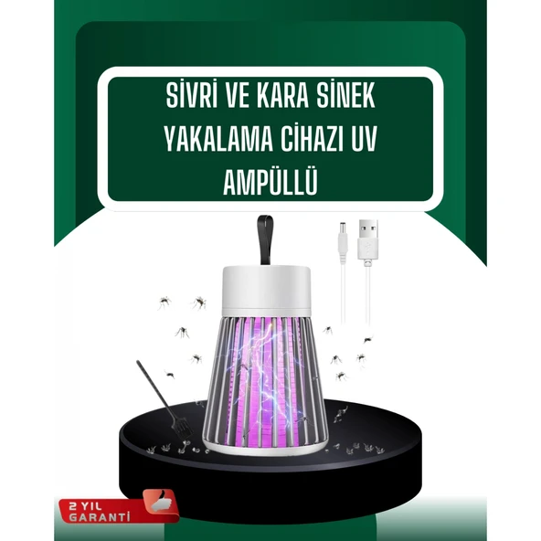 Kamp ve Bahçe İçin Şarjlı Böcek Kovucu Lamba ürün görseli 1