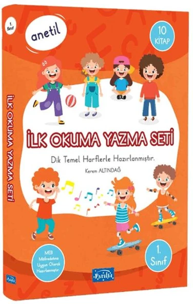 Anetil - İlk Okuma Yazma Seti 10 Kitap Set ürün görseli 1
